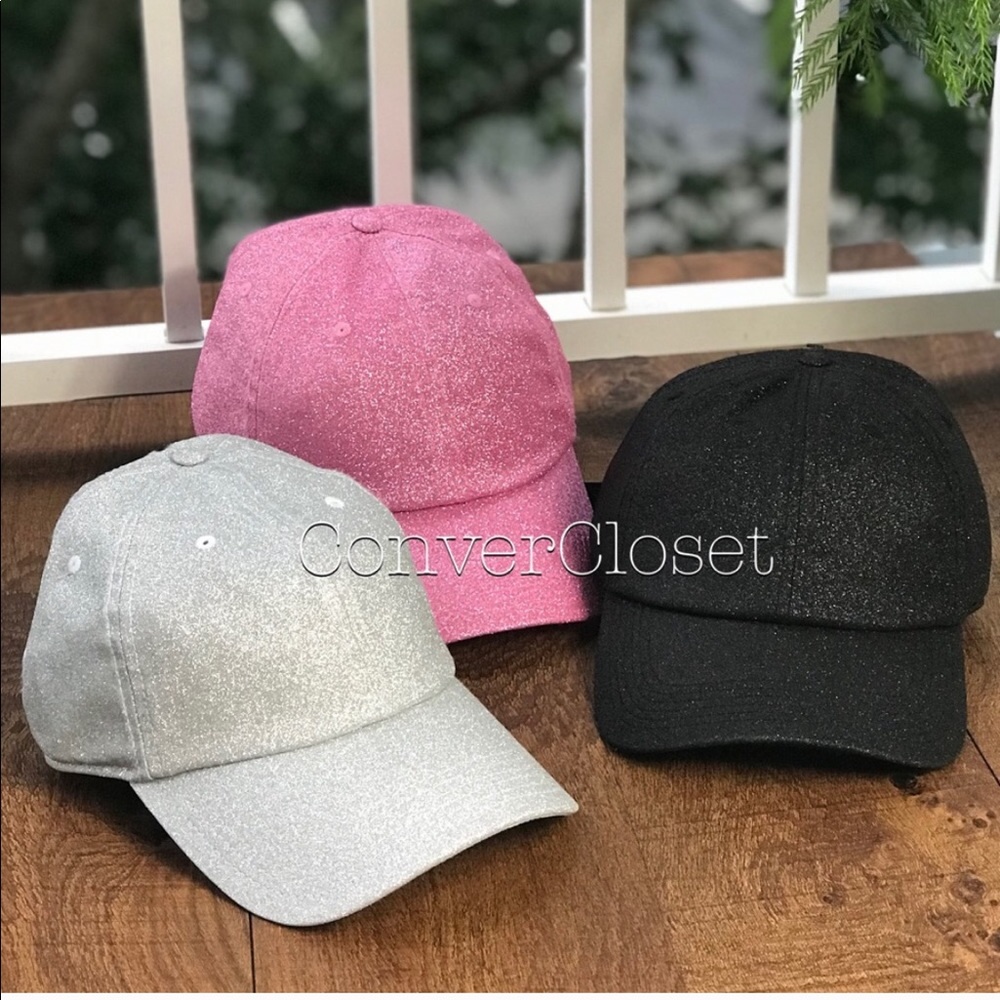 Conv&Miley Cyrus Collection Glitter Silver Cap W - Picture 6 of 7